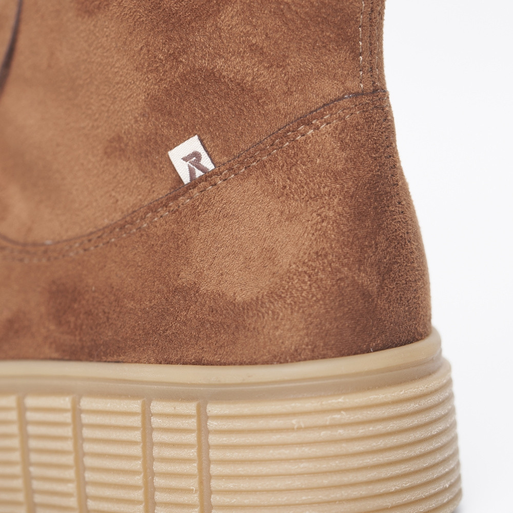 detail Dámské kozačky RIEKER W1080-24 hnědá W3