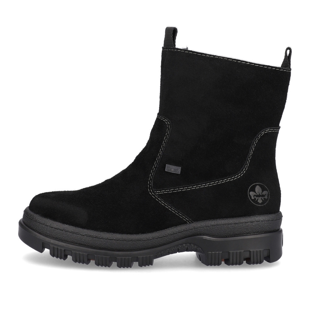 detail Dámská kotníková obuv RIEKER X8250-00 černá W5