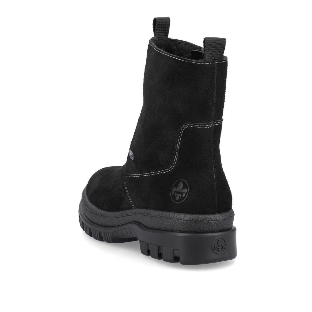 detail Dámská kotníková obuv RIEKER X8250-00 černá W5