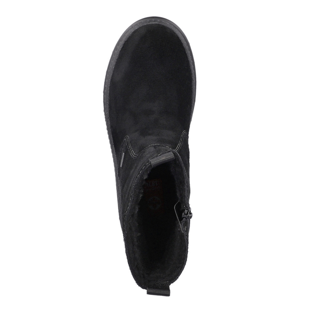 detail Dámská kotníková obuv RIEKER X8250-00 černá W5