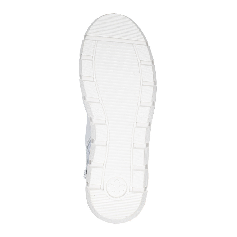 detail Dámská kotníková obuv RIEKER Y3502-80 bílá W3