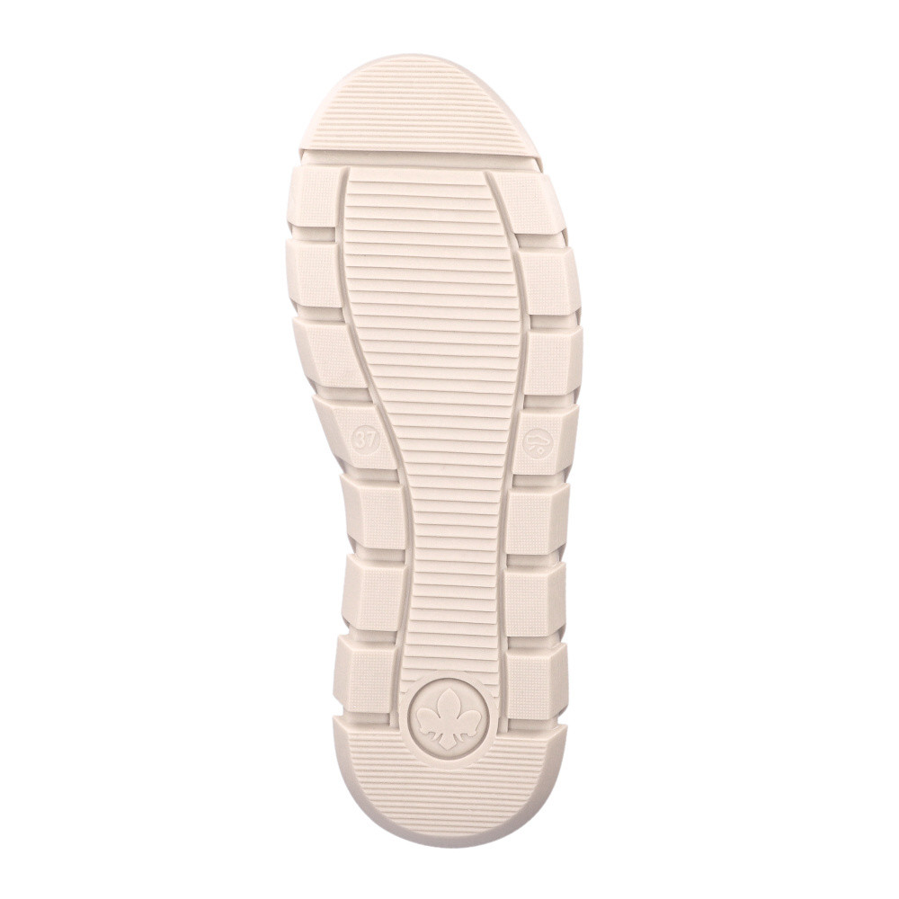 detail Dámska členková obuv RIEKER Y3552-31 zlatá W3