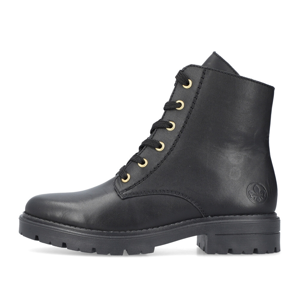 detail Dámská kotníková obuv RIEKER Z2841-00 černá W5