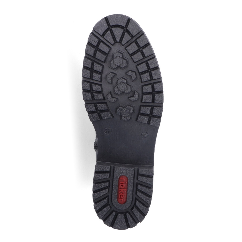 detail Dámská kotníková obuv RIEKER Z2841-00 černá W5