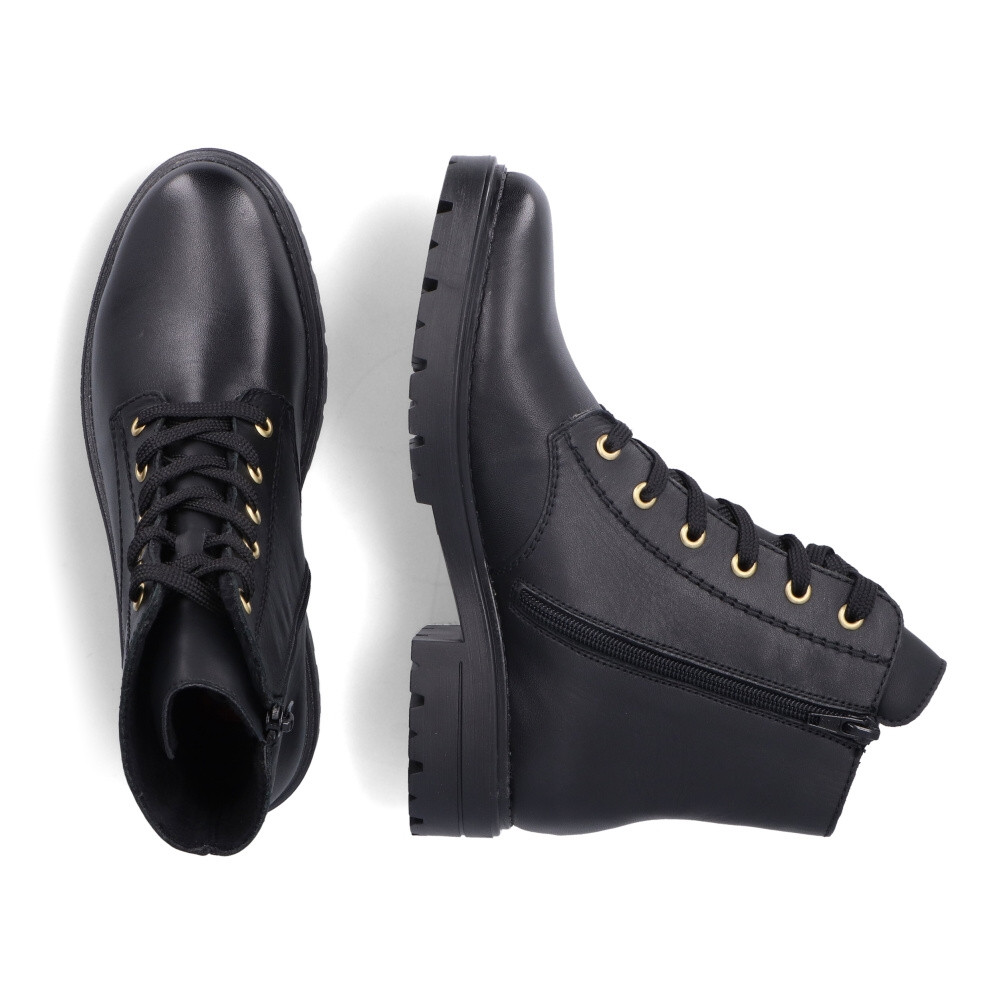 detail Dámská kotníková obuv RIEKER Z2841-00 černá W5