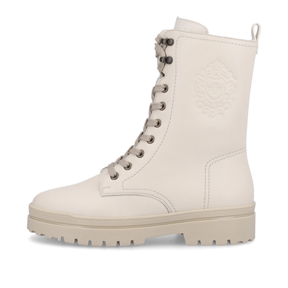 detail Dámská kotníková obuv RIEKER Z4400-60 béžová W3