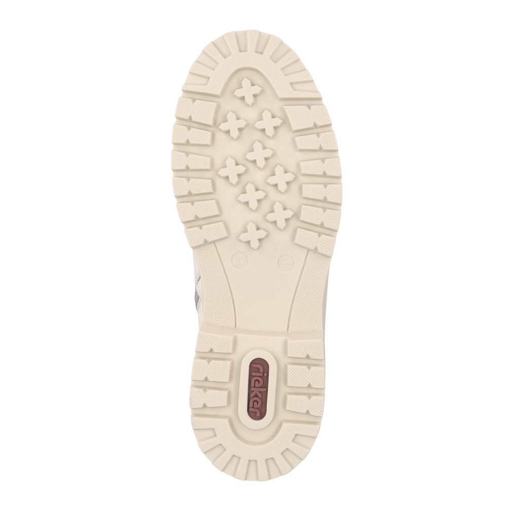 detail Dámská kotníková obuv RIEKER Z4400-60 béžová W3