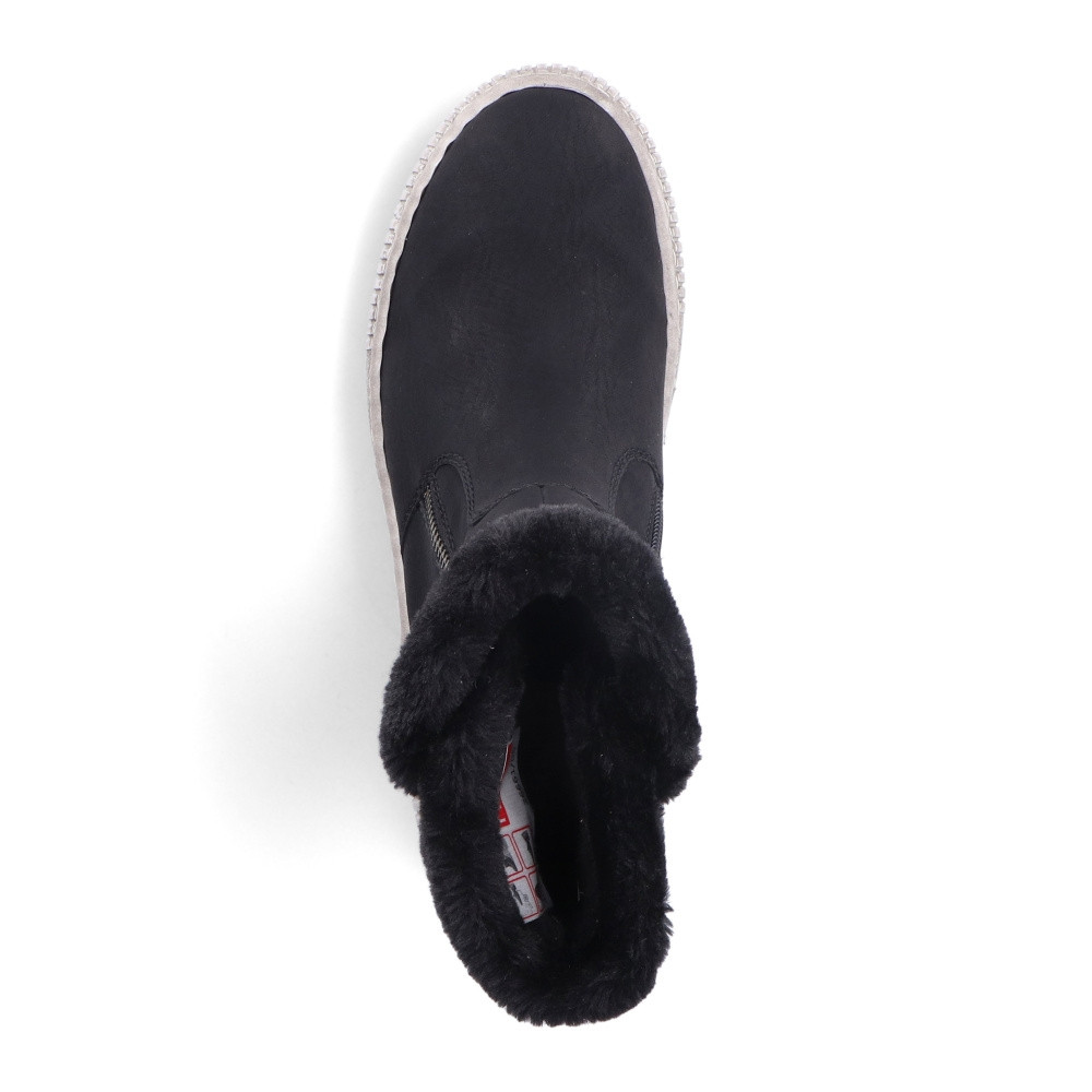 detail Dámská kotníková obuv RIEKER Z6661-00 černá W3