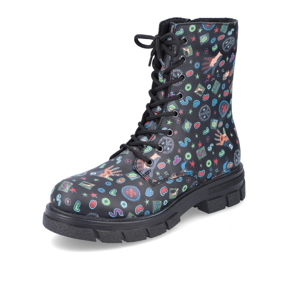 detail Dámská obuv RIEKER RIE-10304971-W3 černá