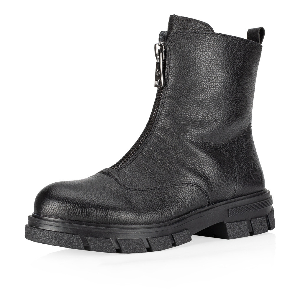 detail Dámská kotníková obuv RIEKER Z9165-00 černá W3