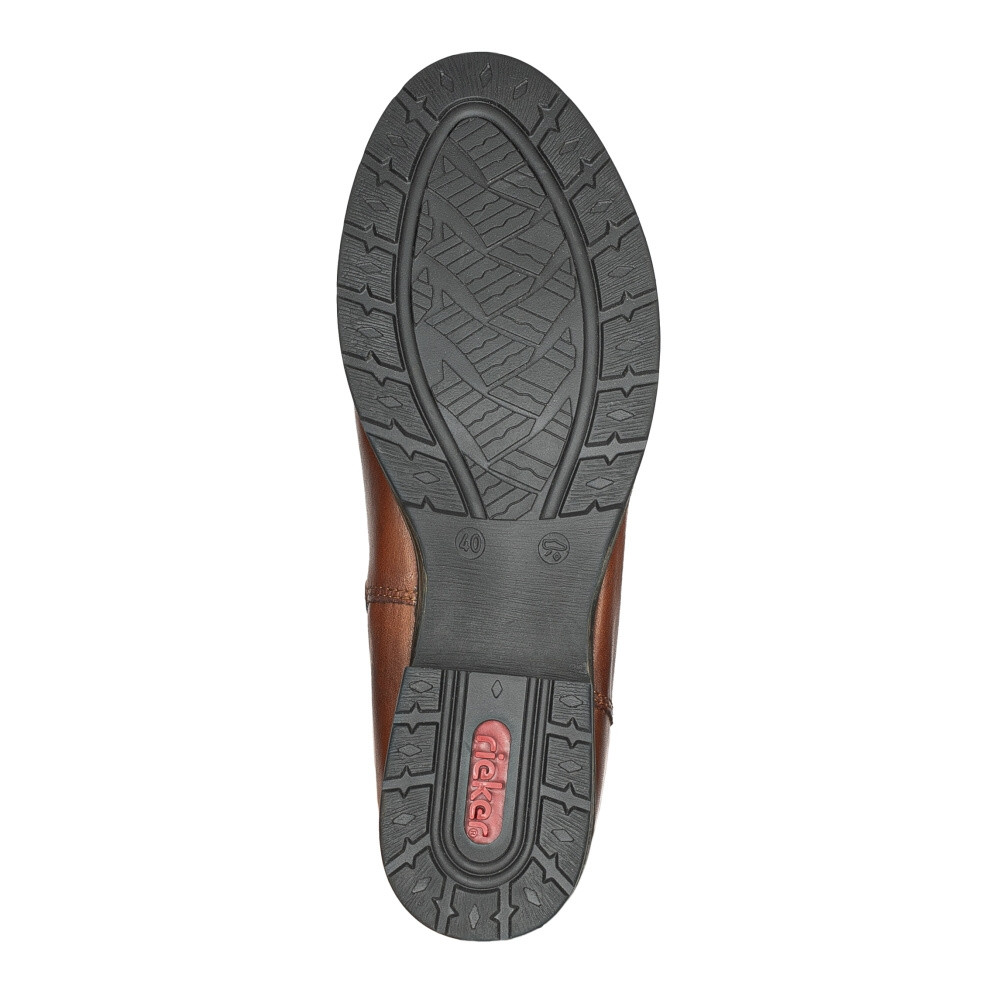 detail Dámské kozačky RIEKER Z9563-22 hnědá W3