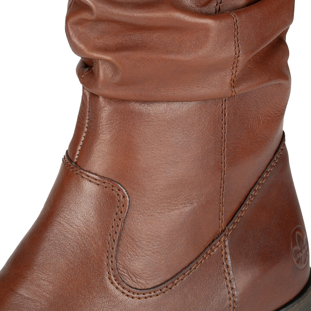 detail Dámské kozačky RIEKER Z9563-22 hnědá W3