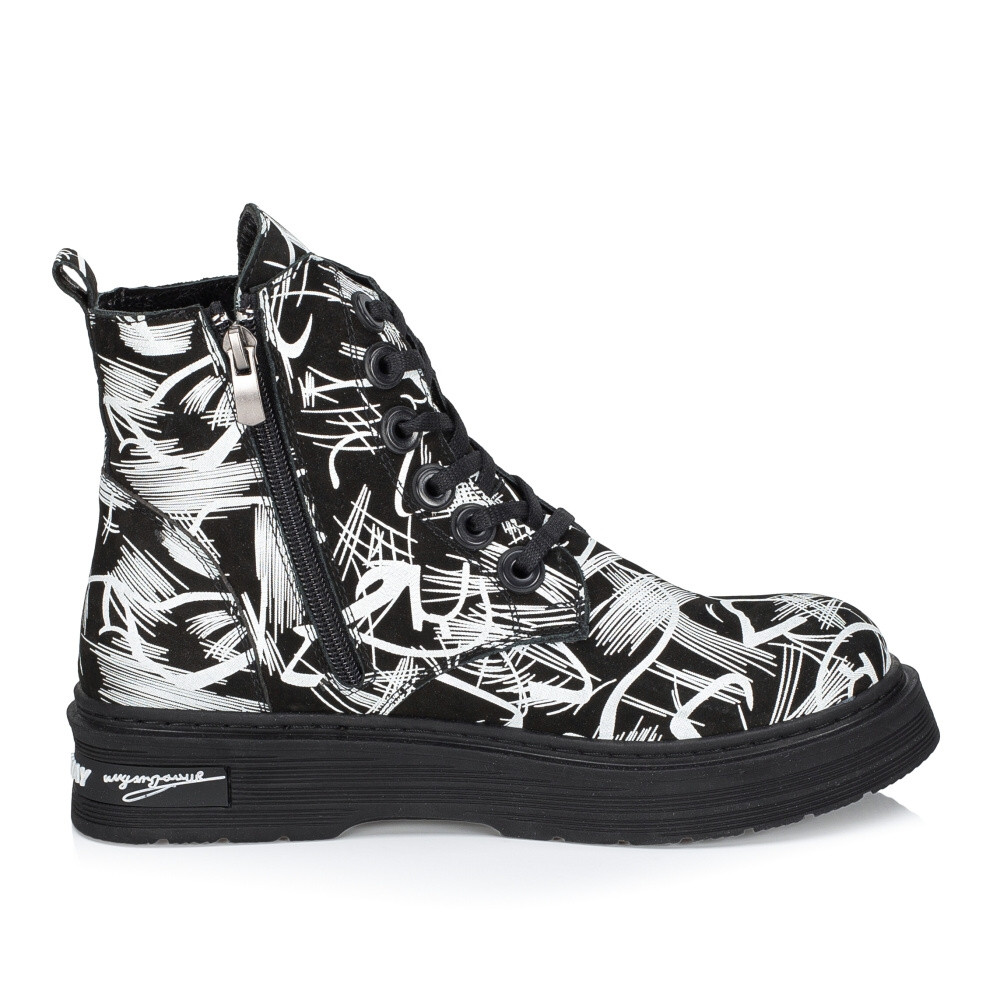 detail Dámská kotníková obuv IBERIUS 003-ALF-2301-1 černá W3