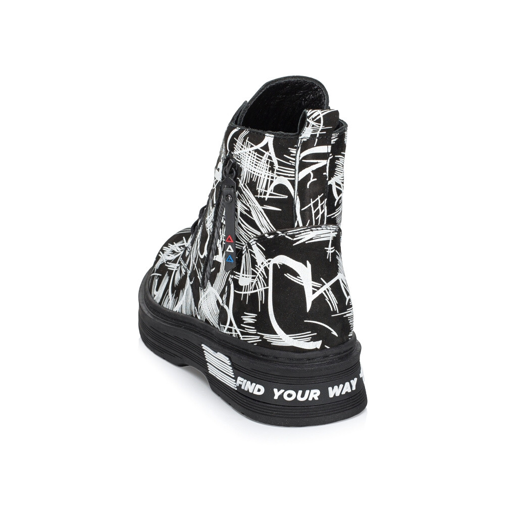 detail Dámská kotníková obuv IBERIUS 003-ALF-2301-1 černá W3