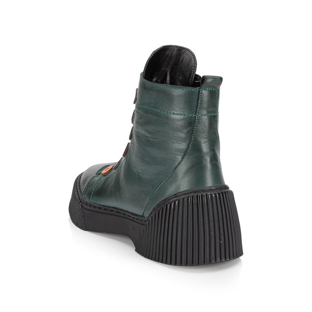 detail Dámská kotníková obuv IBERIUS 3100-472 zelená W3