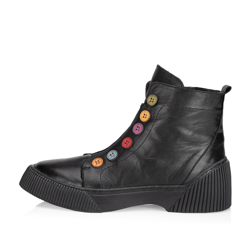 detail Dámská kotníková obuv IBERIUS 3100-501 černá W3