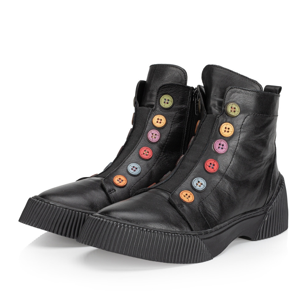 detail Dámská kotníková obuv IBERIUS 3100-501 černá W3