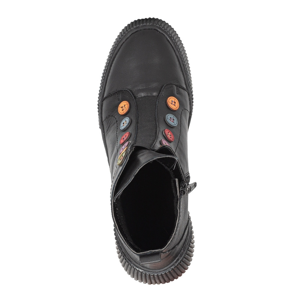 detail Dámská kotníková obuv IBERIUS 3100-501 černá W3