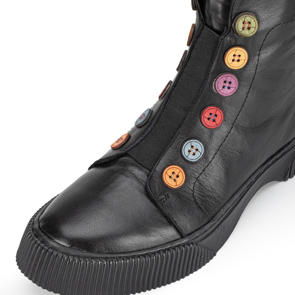 detail Dámská kotníková obuv IBERIUS 3100-501 černá W3