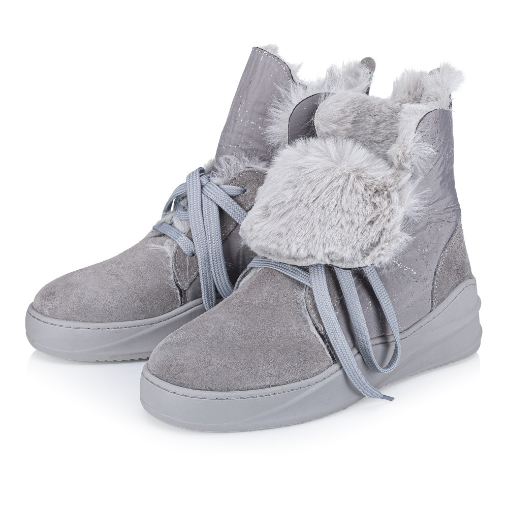 detail Dámská kotníková obuv IBERIUS 332-021-1593 šedá W3