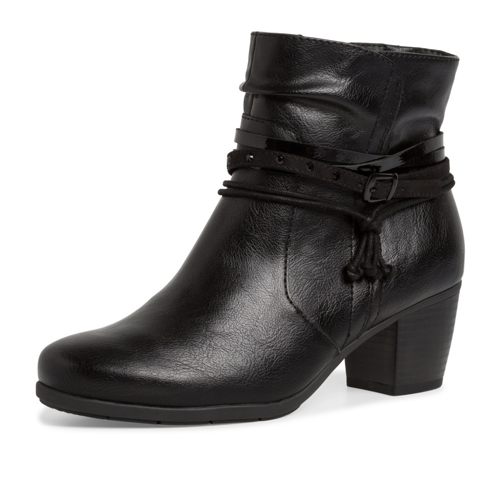 detail Dámská kotníková obuv JANA 25365-41-001 černá W3