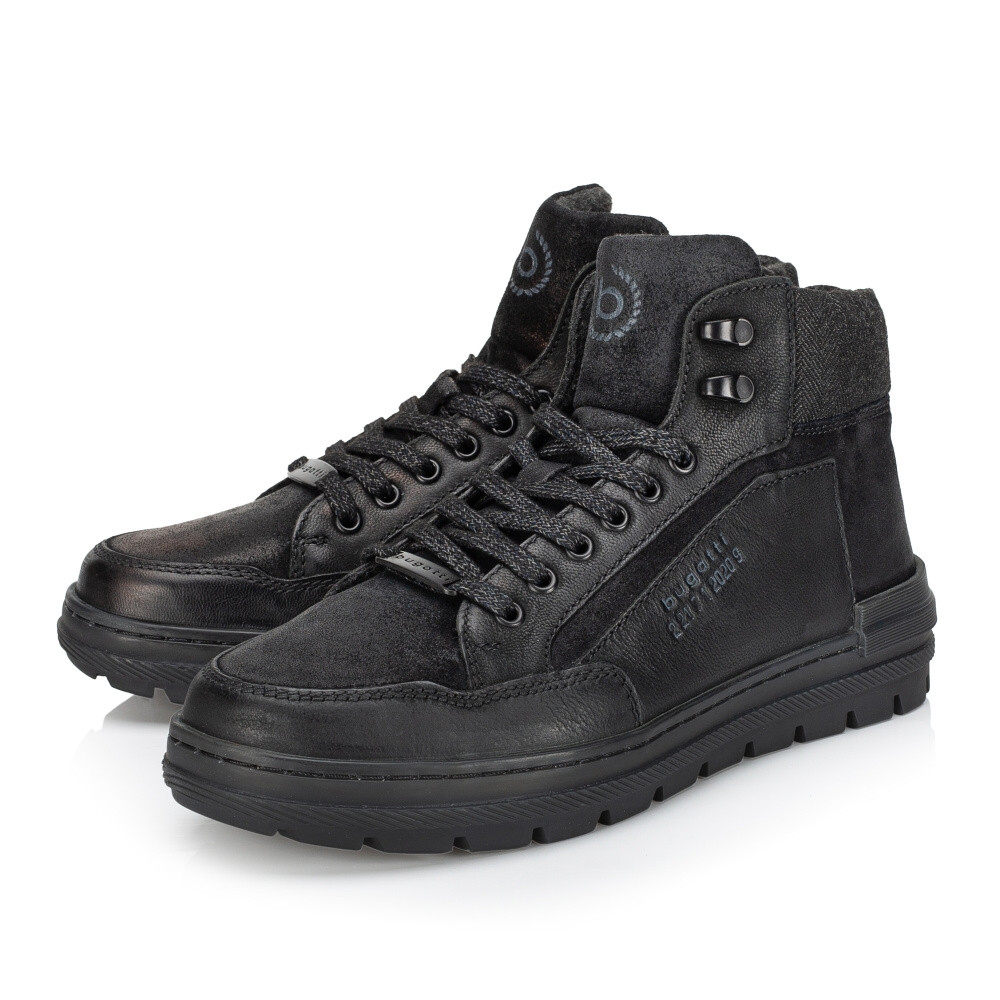 detail Pánská kotníková obuv BUGATTI AH730-1010 černá W3