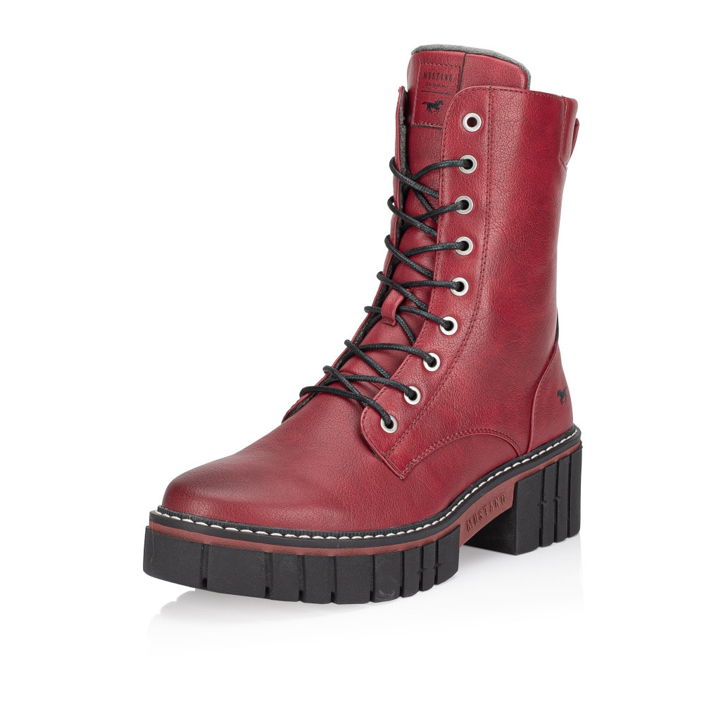 detail Dámská obuv MUSTANG MUS-10305069-W3 červená