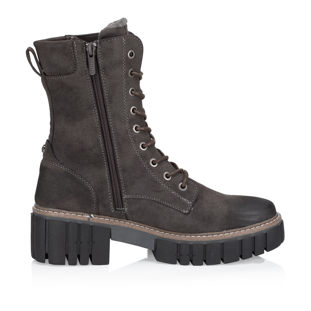 detail Dámská kotníková obuv MUSTANG 1447506-20 šedá W3