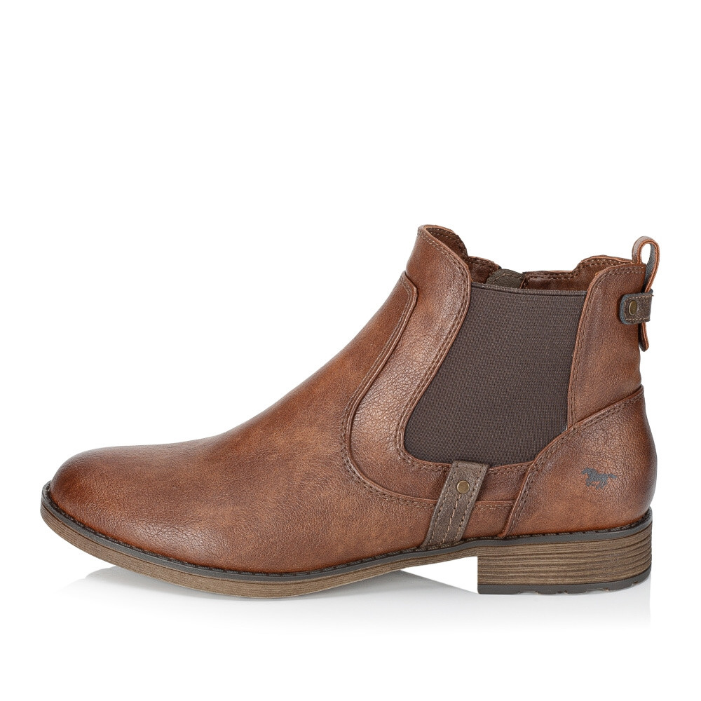 detail Dámská kotníková obuv MUSTANG 1265522-307 hnědá W4