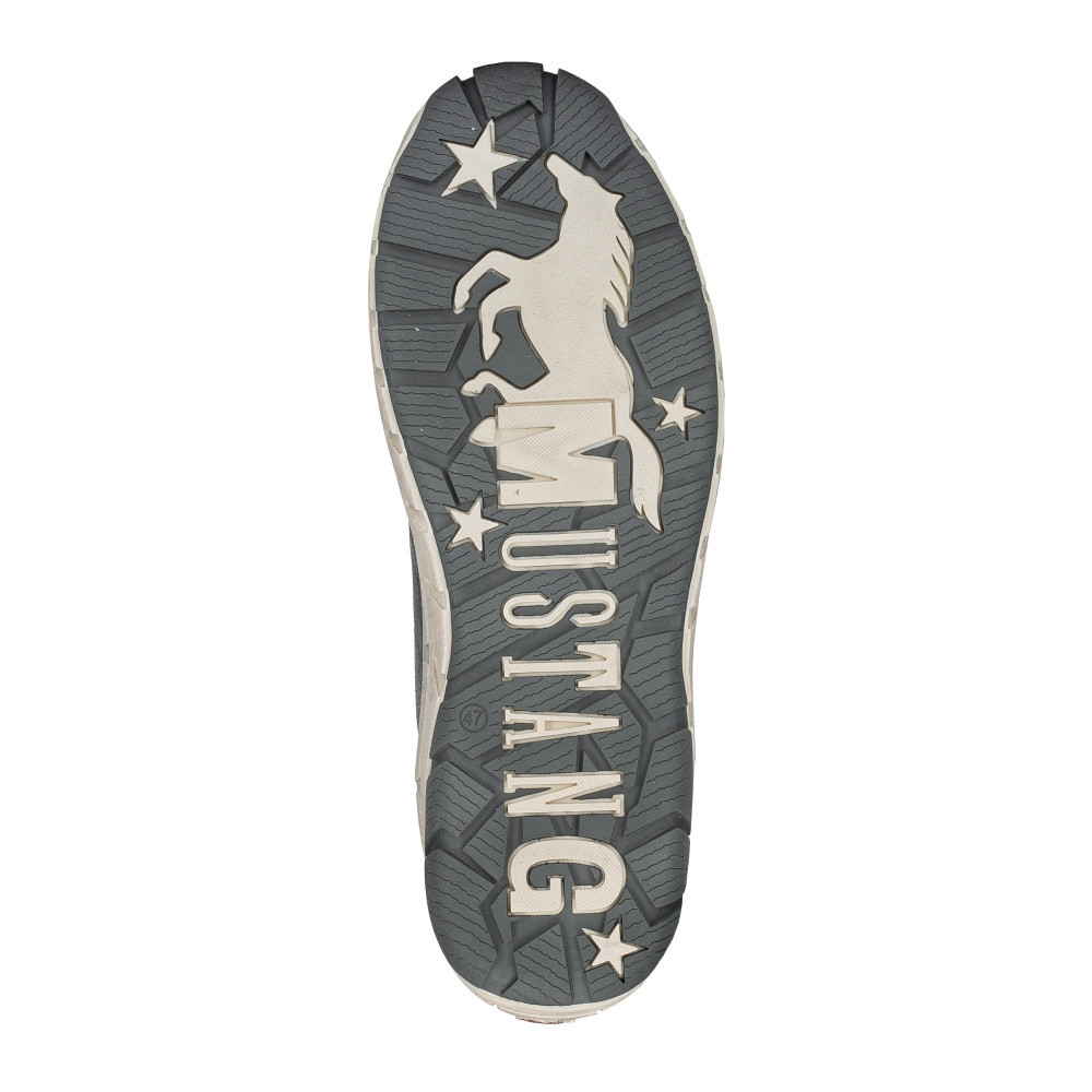 detail Pánská kotníková obuv MUSTANG 4160501-820 modrá W3