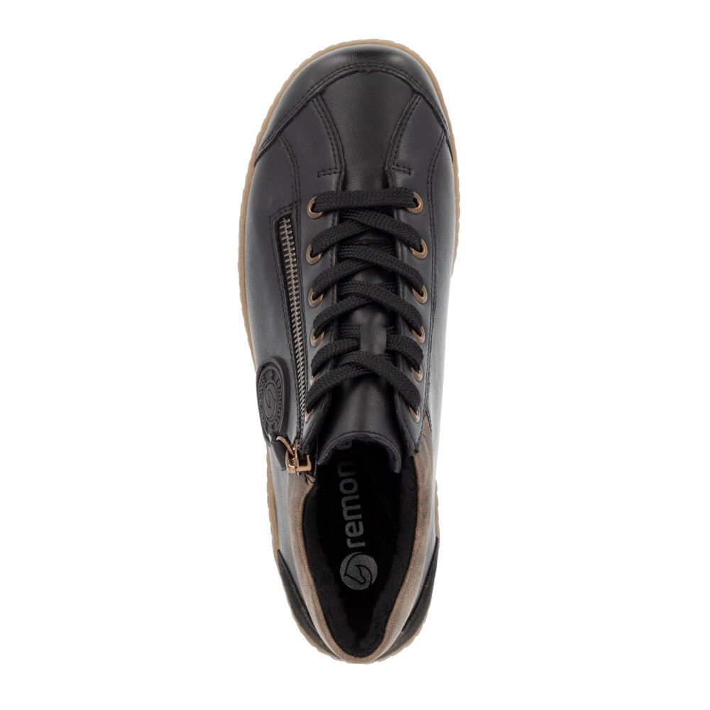 detail Dámska členková obuv REMONTE R1477-03 čierna W4