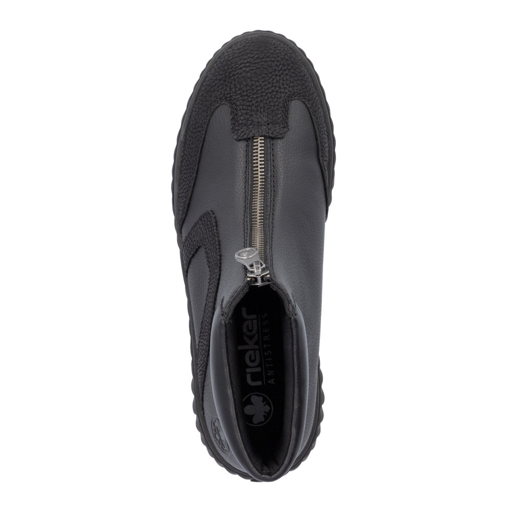 detail Dámská kotníková obuv RIEKER N2551-00 černá W4