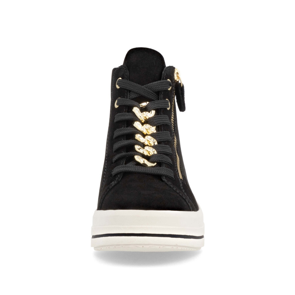 detail Dámska členková obuv REMONTE D1C70-02 čierna W4