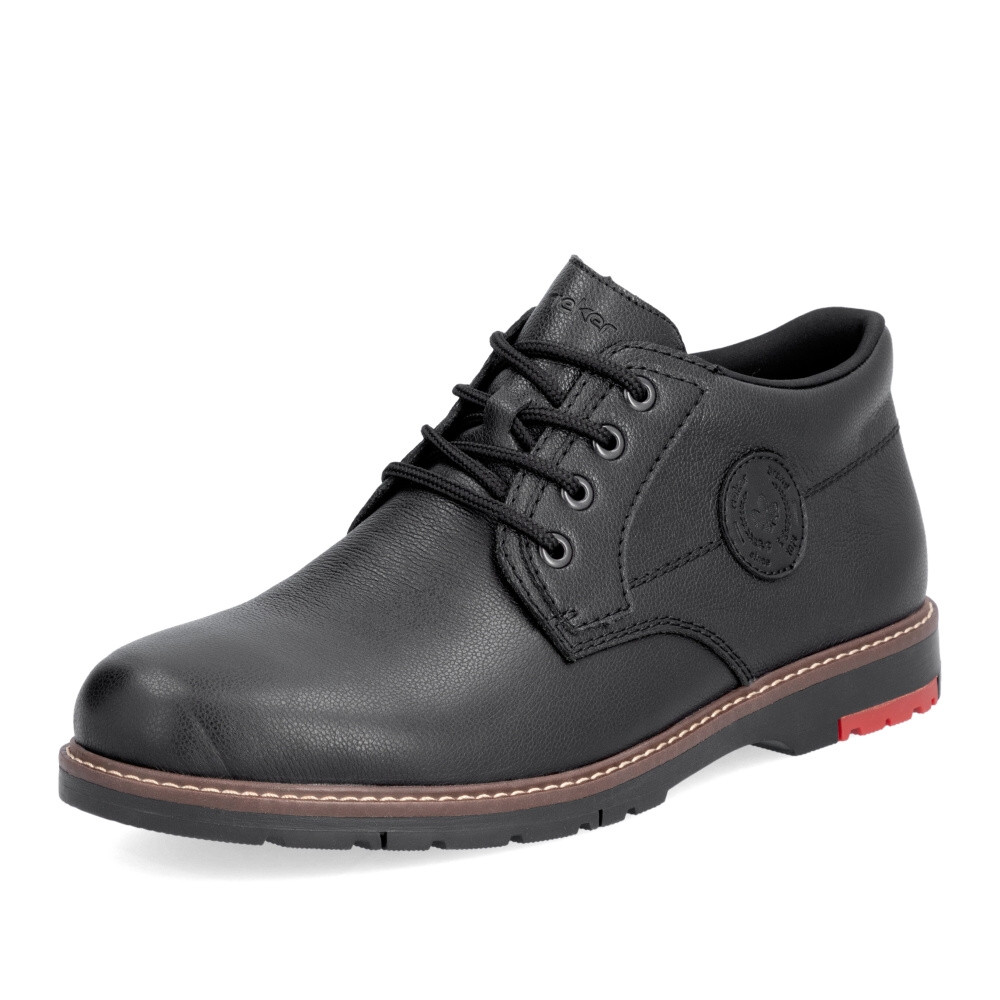 detail Pánská kotníková obuv RIEKER 10539-00 černá W5