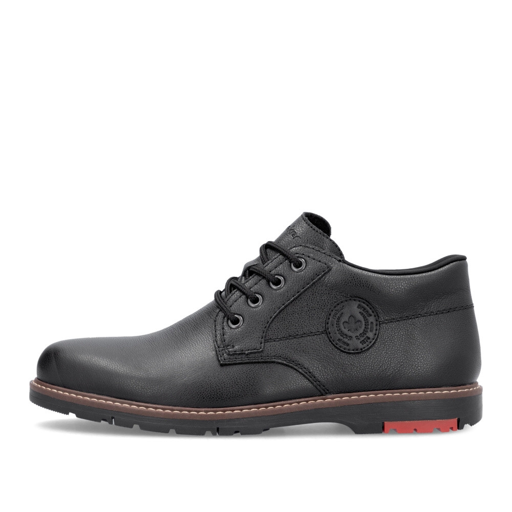 detail Pánská kotníková obuv RIEKER 10539-00 černá W5