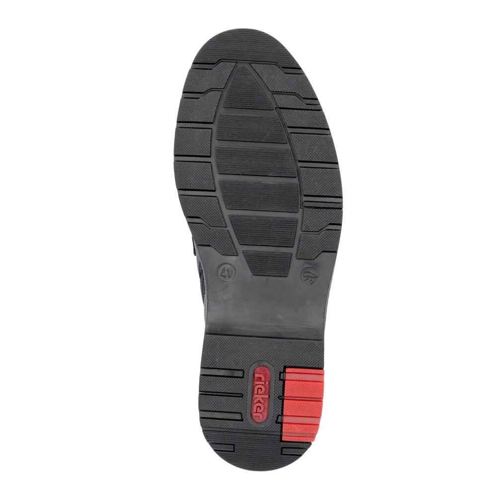 detail Pánská kotníková obuv RIEKER 10539-00 černá W5