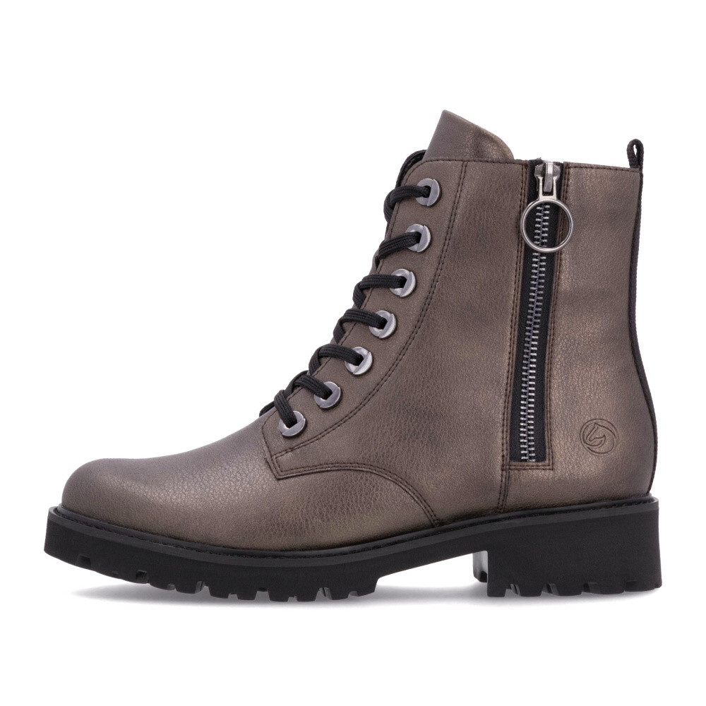 detail Dámská kotníková obuv REMONTE D8671-92 hnědá W4