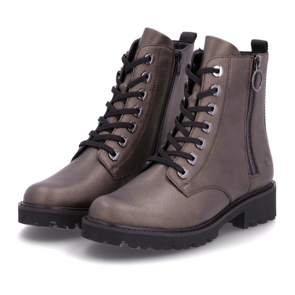 detail Dámská kotníková obuv REMONTE D8671-92 hnědá W4