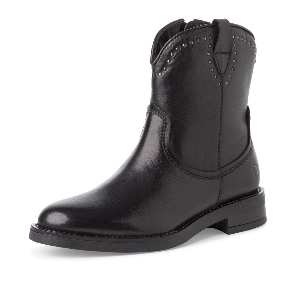 detail Dámská kotníková obuv TAMARIS 25003-43-003 černá W4