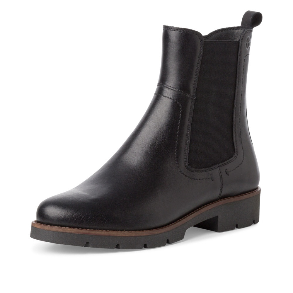 detail Dámská kotníková obuv TAMARIS 25015-43-001 černá W4