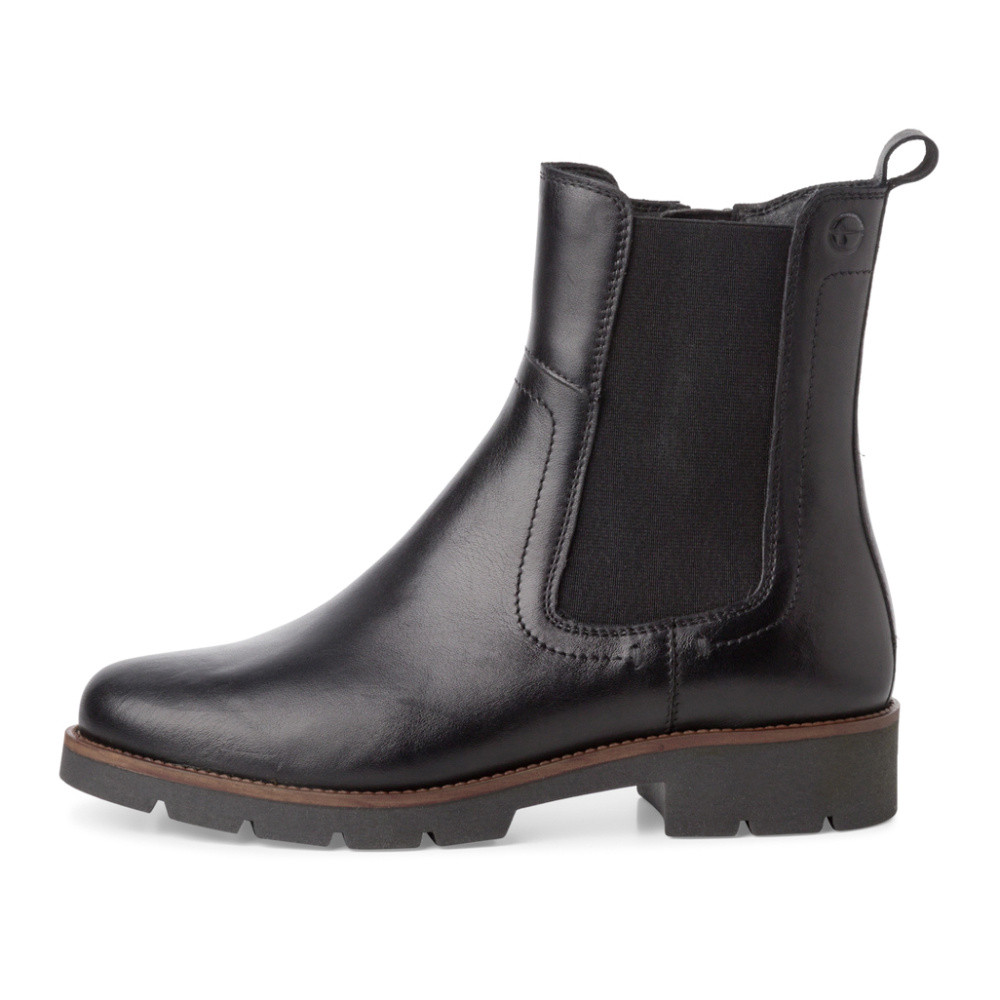 detail Dámská kotníková obuv TAMARIS 25015-43-001 černá W4