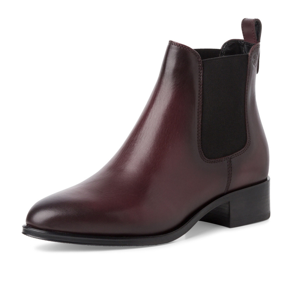 detail Dámská kotníková obuv TAMARIS 25019-43-537 červená W4