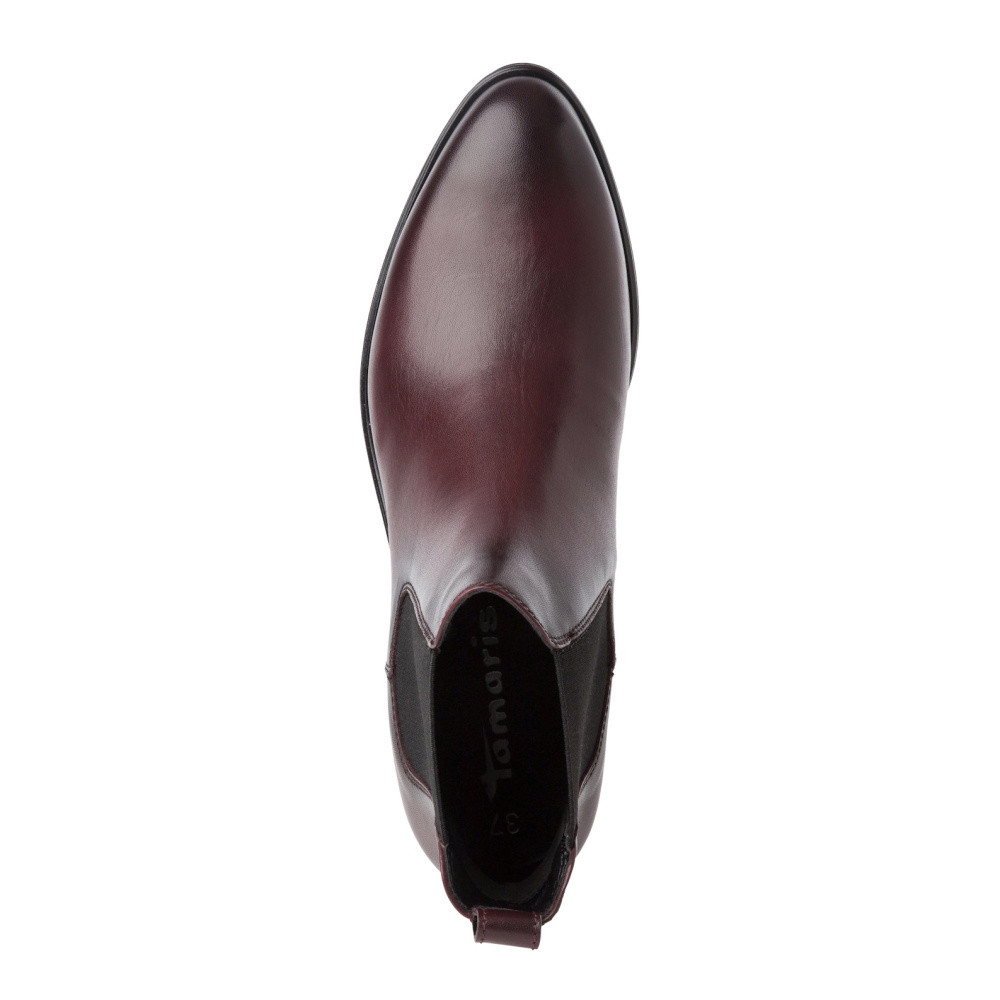 detail Dámská kotníková obuv TAMARIS 25019-43-537 červená W4