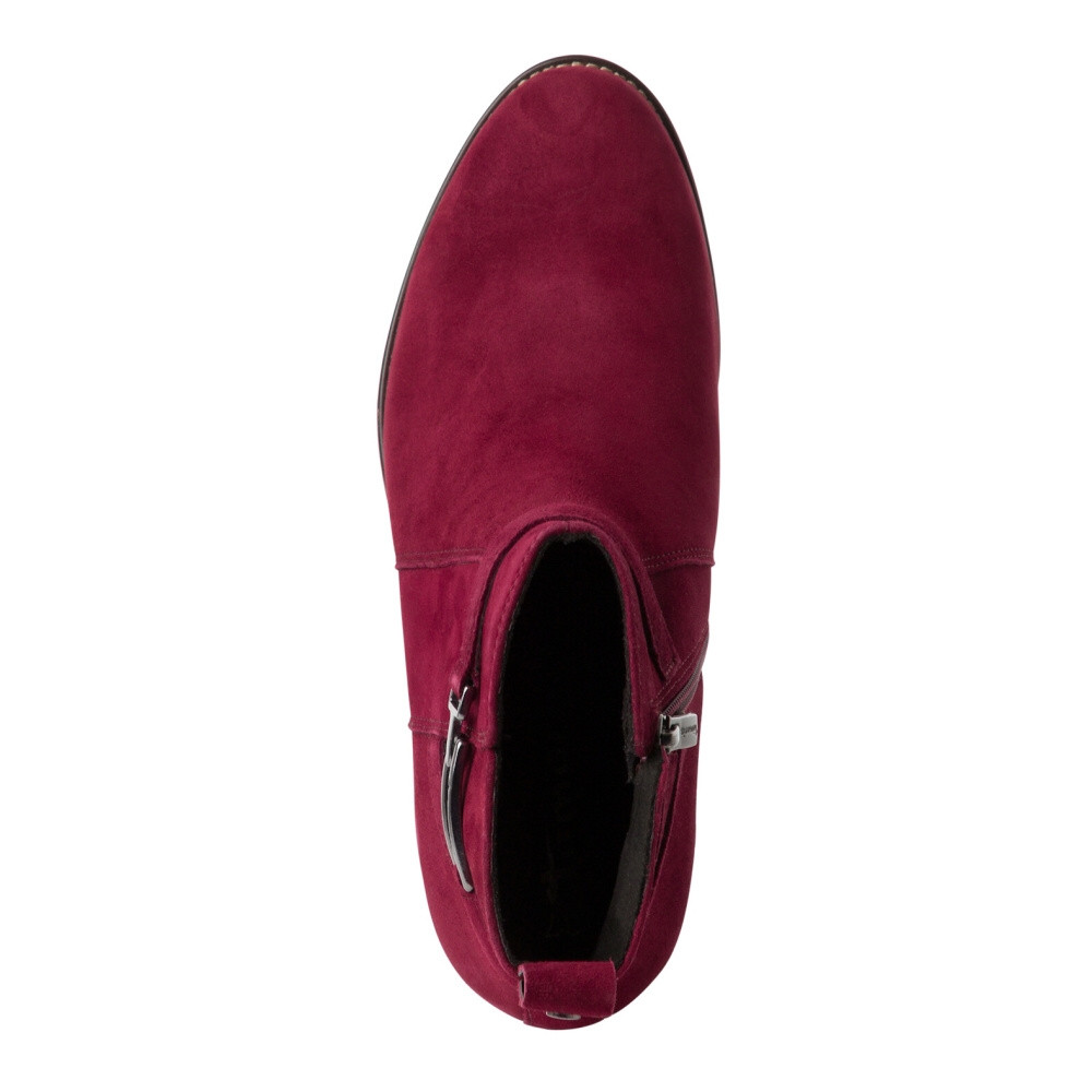 detail Dámská kotníková obuv TAMARIS 25031-43-549 červená W4