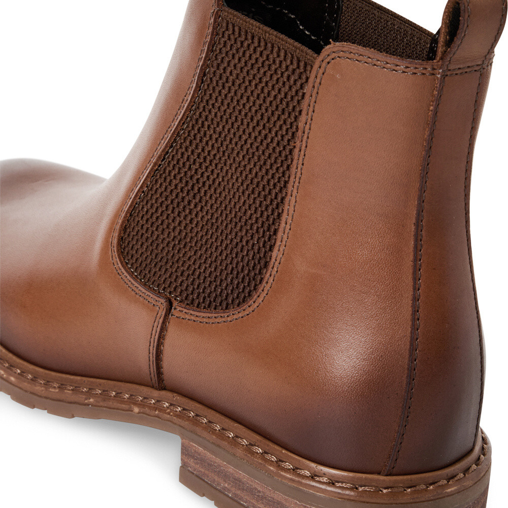 detail Dámská kotníková obuv TAMARIS 1-25056-41   NUT LEATHER 444   H/W5
