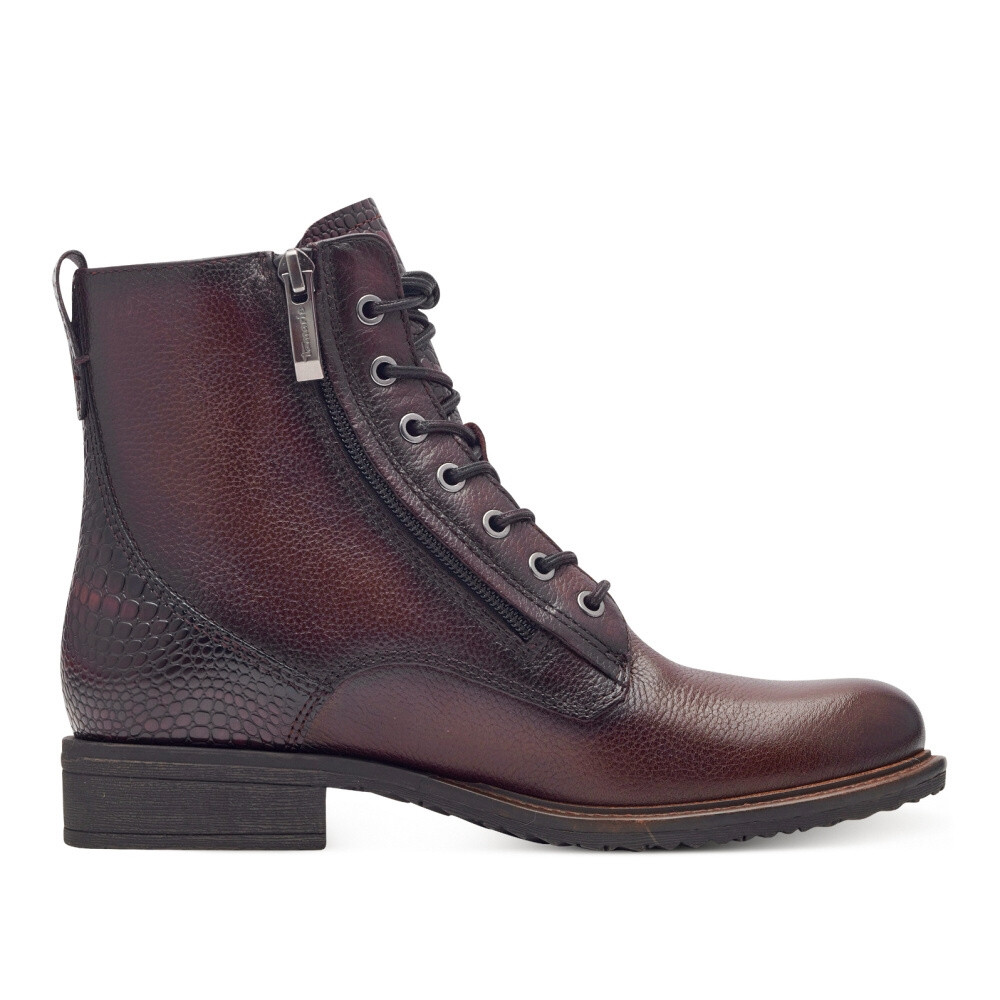 detail Dámská kotníková obuv TAMARIS 25211-43-549 červená W4