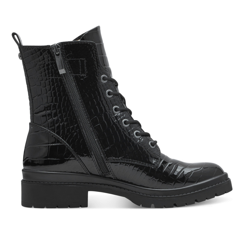 detail Dámská kotníková obuv TAMARIS 25236-43-028 černá W4