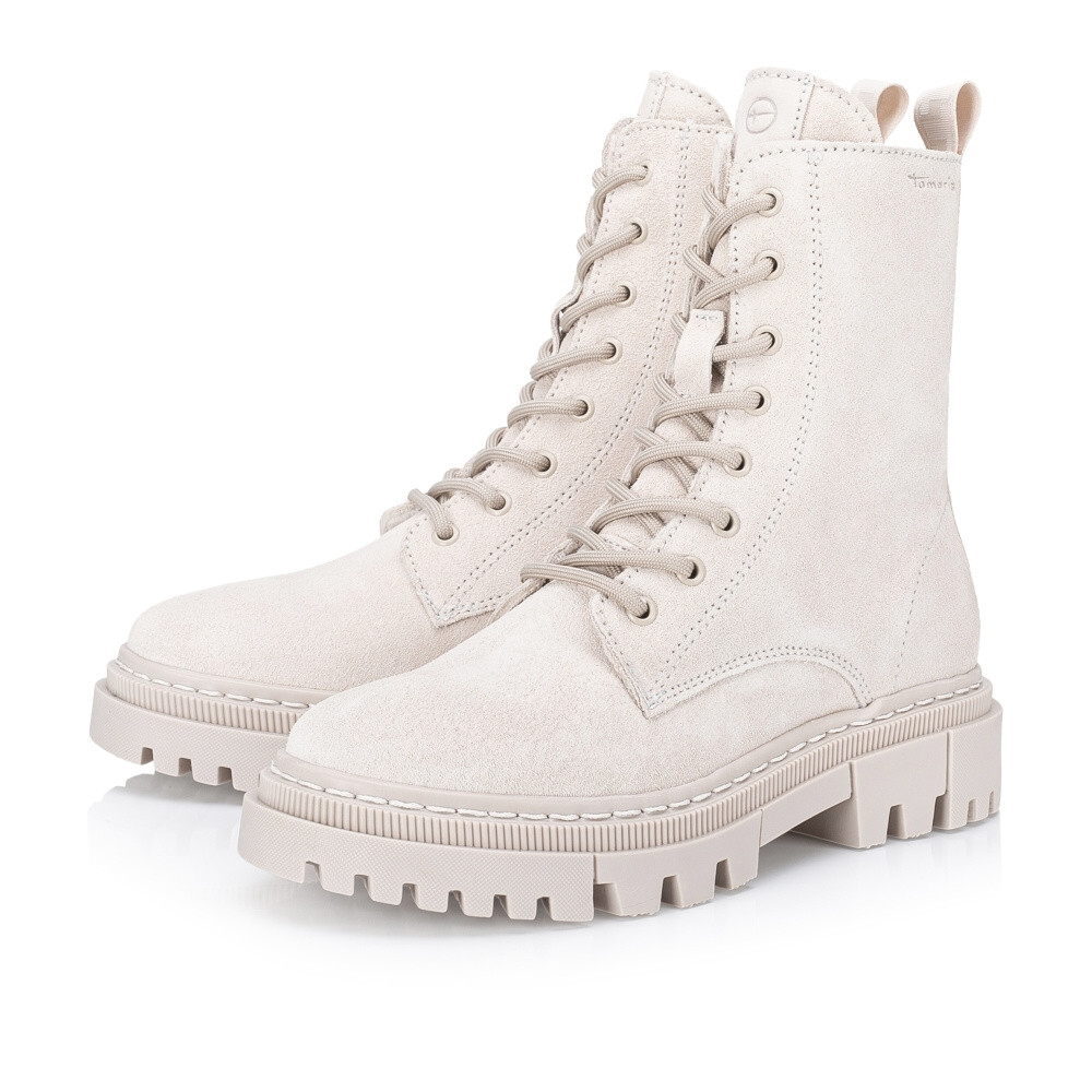 detail Dámská kotníková obuv TAMARIS 25276-41-375 béžová W4