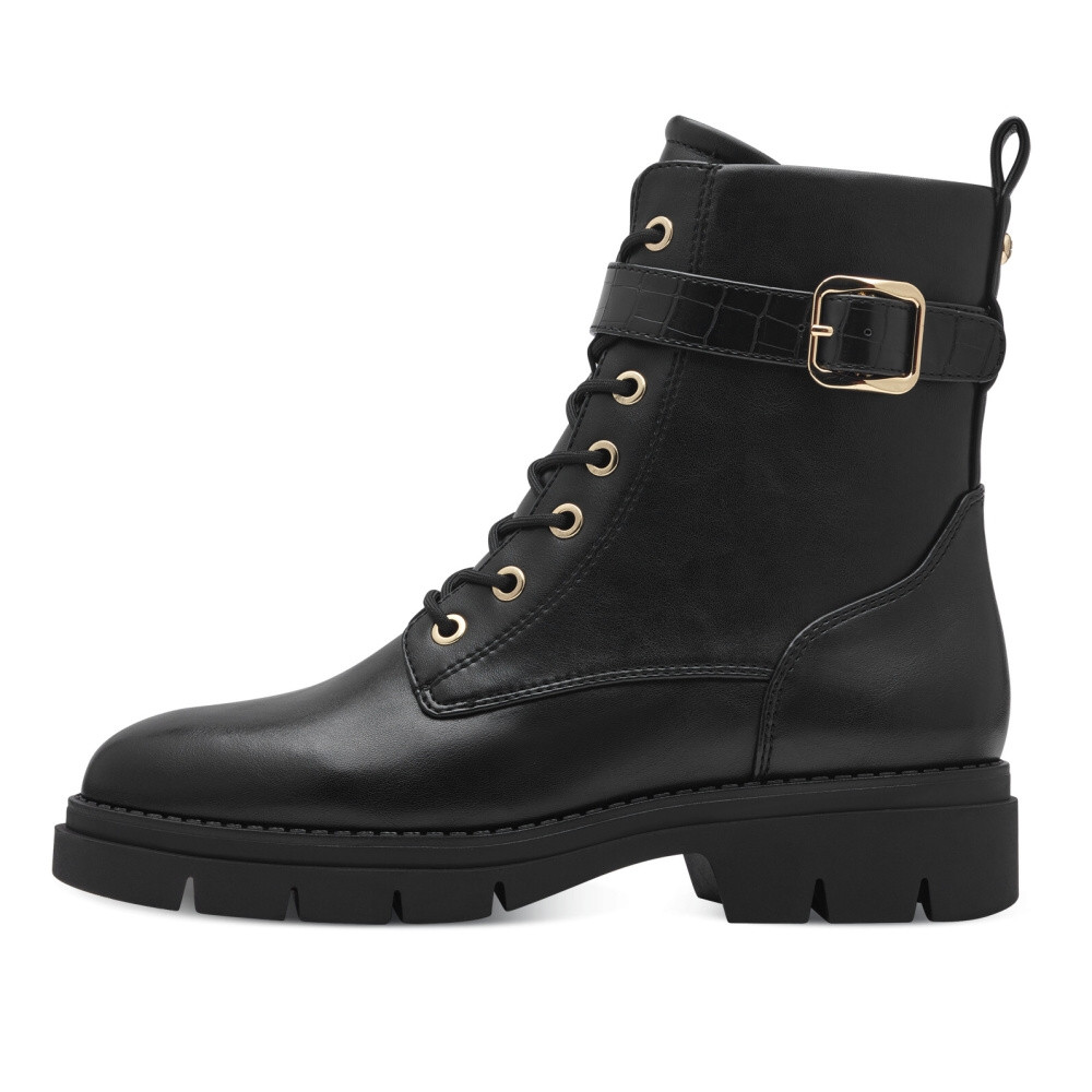 detail Dámská kotníková obuv TAMARIS 25289-41-001 černá W4