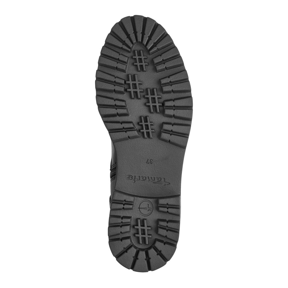 detail Dámská kotníková obuv TAMARIS 1-25295-43   BLACK MATT 020   H/W4